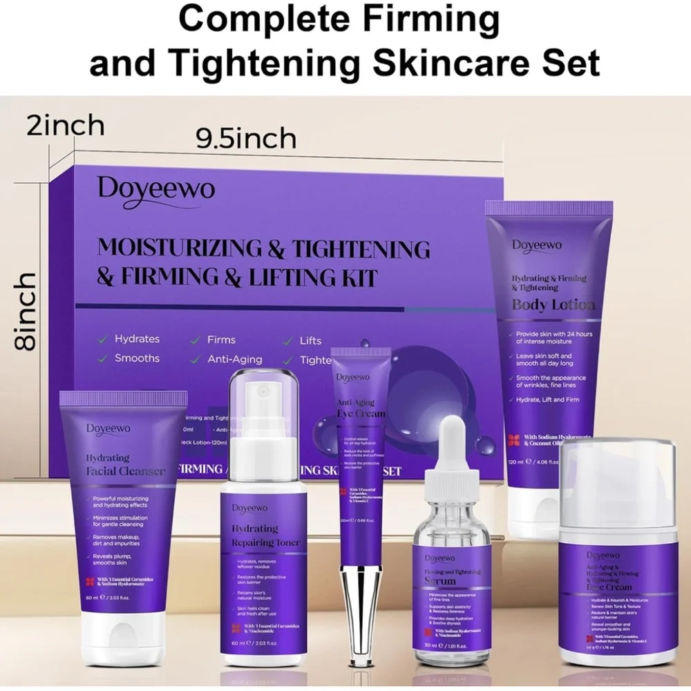 Doyeewo Moisturizing & Tightening Kit - Purple